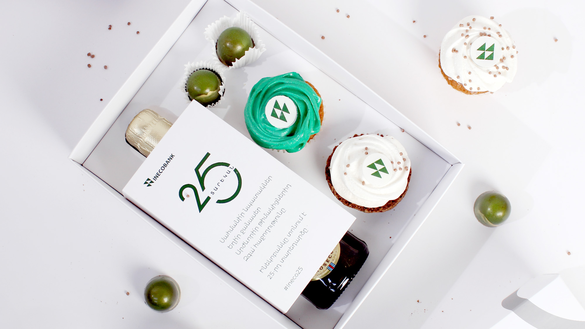 Inecobank CJSC: Corporate Gifts for the 25th Anniversary